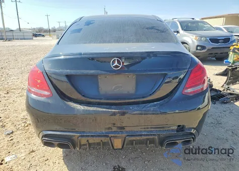 2016 Mercedes-Benz C 450 4Matic Amg z USA, uszkodzony, nr VIN 55SWF6EB4GU140228